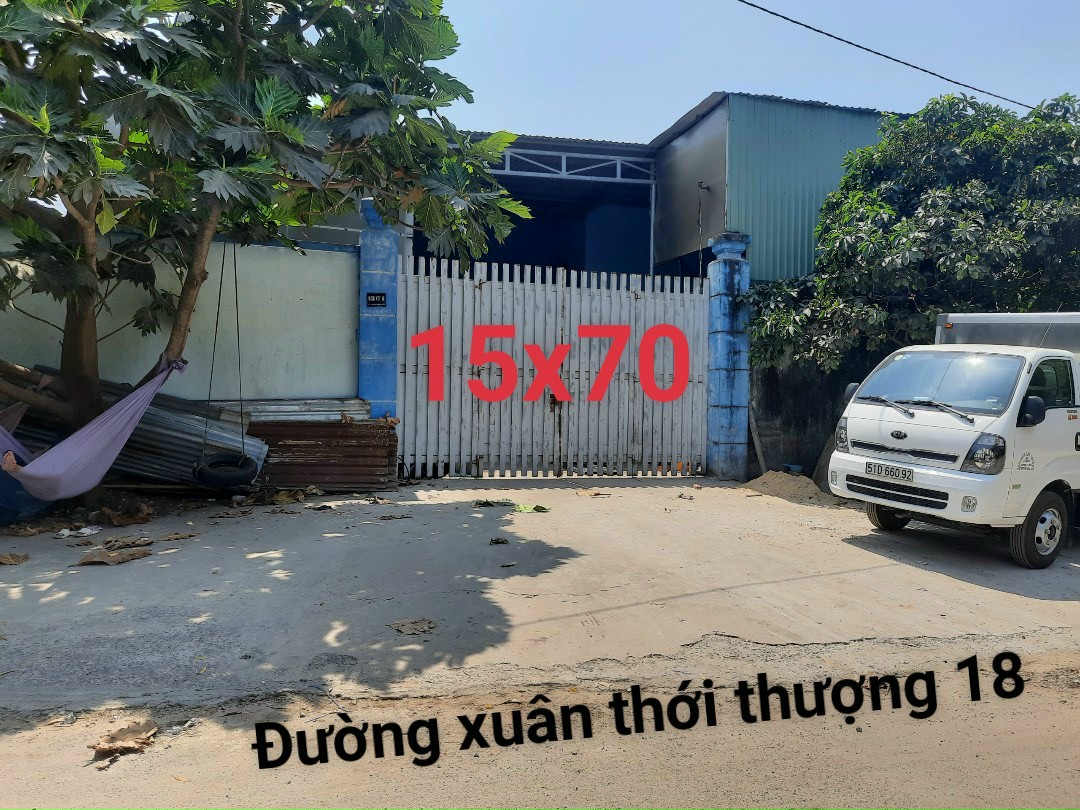 CHO THUÊ NHÀ XƯỞNG HÓC MÔN. -